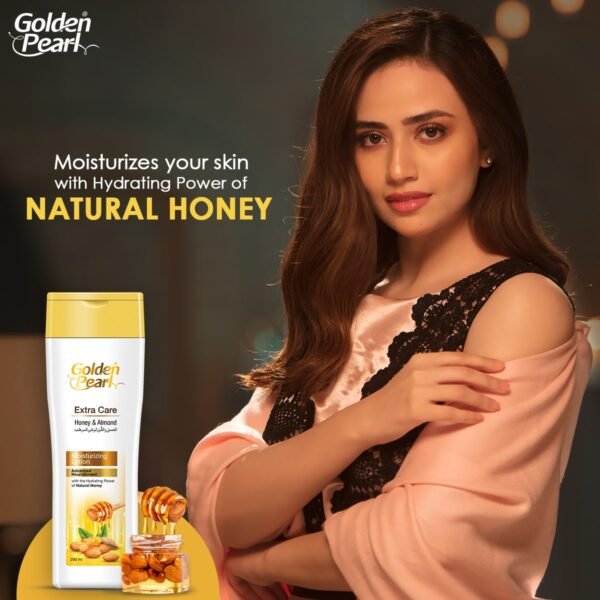 Golden Pearl Extra Care Honey & Almond Moisturizing Lotion - 100ml & 200ml