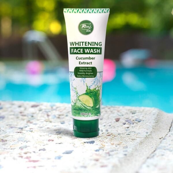 Rivaj UK Whitening Cucumber Extract Face Wash With - 100ml