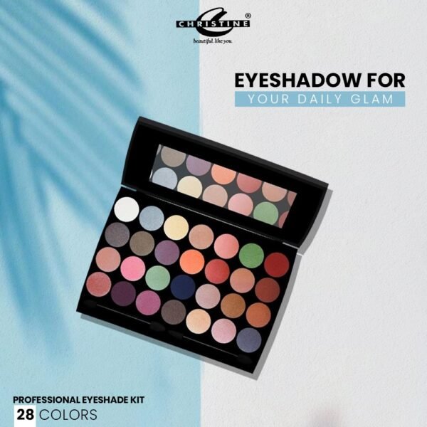 Christine Velvet 28 Colors Eyeshadow Kit - Shade 02