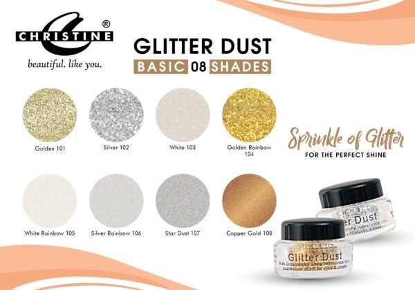 Christine Glitter Dust - 8 Beautiful Shades - Image 2