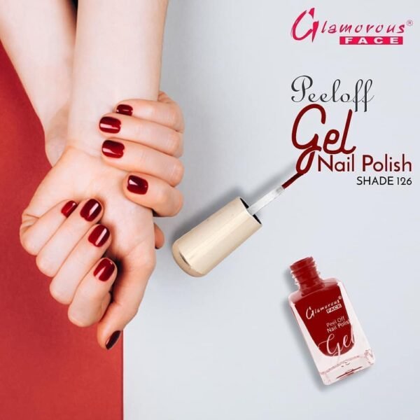 Glamorous Face PEEL OFF Nail Polish - 10ml