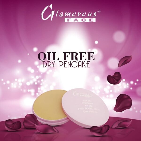 Glamorous Face Oil Free Dry Pan Cake -12 Beautiful Shades