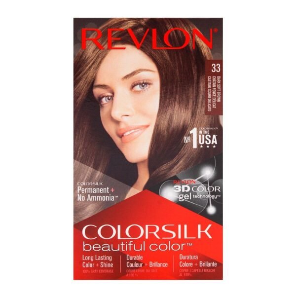 Revlons (Italy) 33 Dark Soft Brown 3D Hair Color