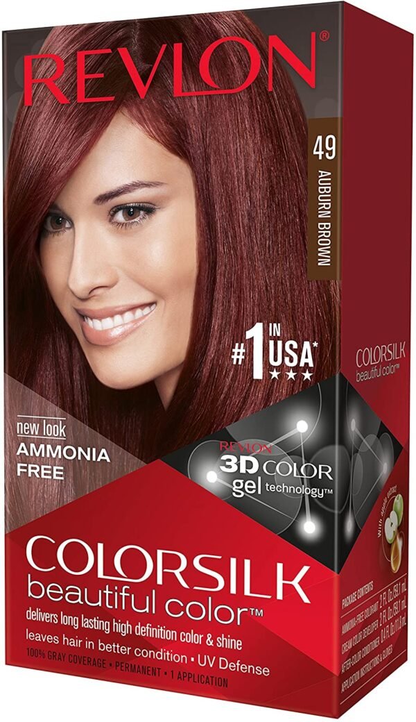 Revlons (Italy) 49 Auburn Brown 3D Hair Color