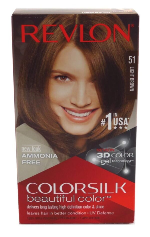 Revlons (Italy) 51 Light Brown 3D Hair Color