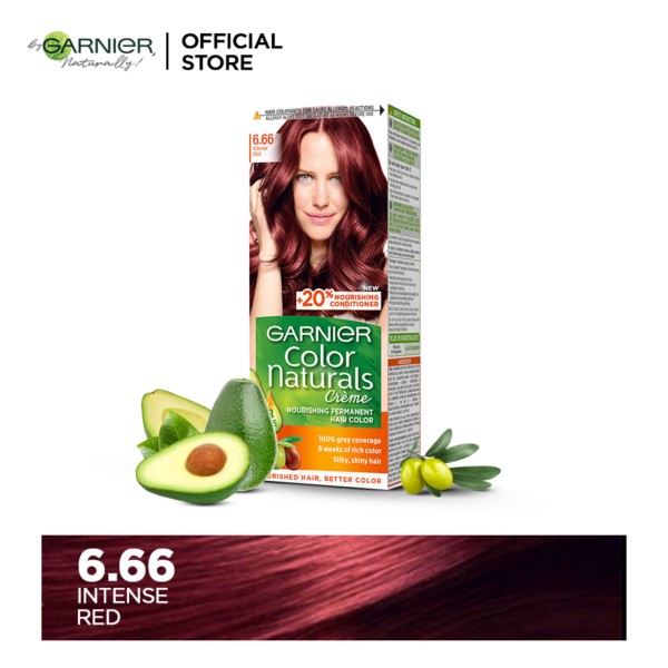 Garnier Color Naturals 6.66 Intense Red Hair Color