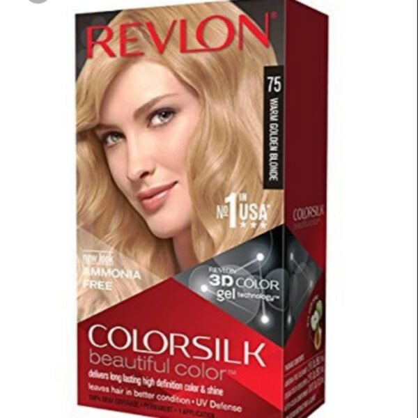 Revlons (Italy) 75 Warm Golden Blonde 3D Hair Color