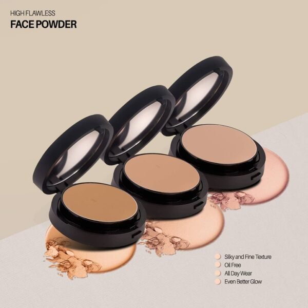 Rivaj UK Porcelain Flawless All Day Face Powder (8gm) - 6 Beautiful Shades