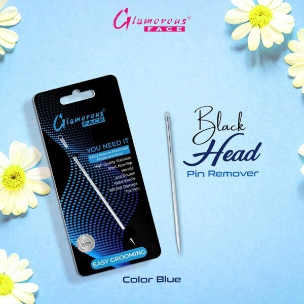 Glamorous Face Stainless Steel Blackhead Remover Pin (Type A)