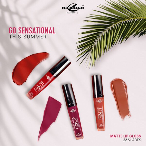 Christine Matt Lip Gloss - 22 Splendid Shades