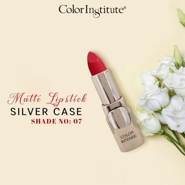 Color Institute Color Intense Lipstick (Silver Case) - Shade No 07