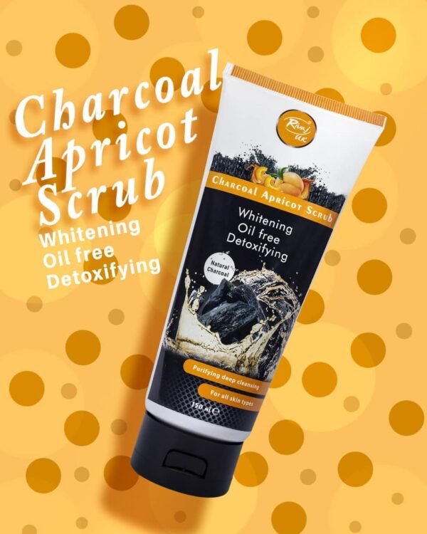 Rivaj UK Charcoal Apricot Scrub (150ml)