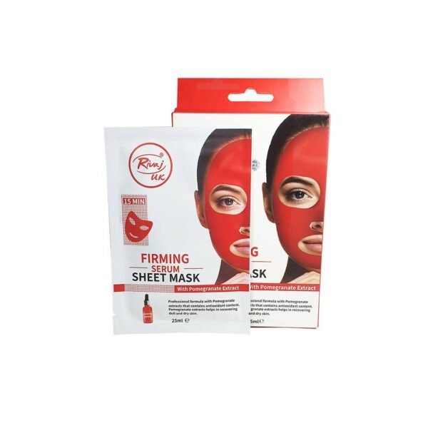 Rivaj UK Firming Serum Sheet Face Mask (3 Sheets)