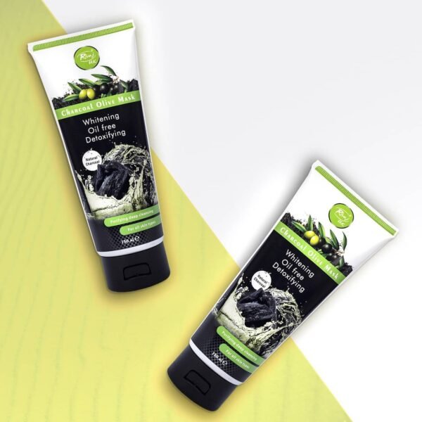 Rivaj UK Charcoal Olive Face Mask (150ml) - Image 2