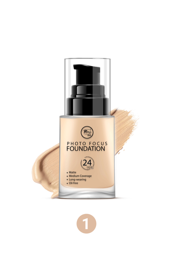 Rivaj UK Photo Focus Foundation (30ml) - Shade 01