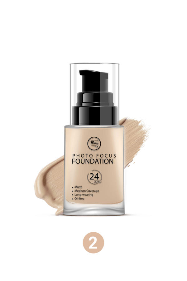 Rivaj UK Photo Focus Foundation (30ml) - Shade 02