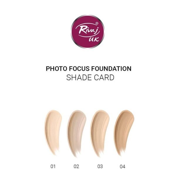 Rivaj UK Photo Focus Foundation (30ml) - Shade 03 - Image 2