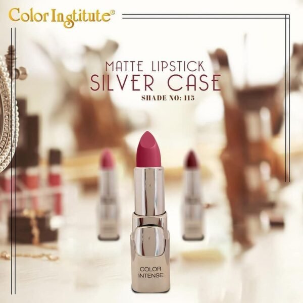 Color Institute Color Intense Lipstick (Silver Case) - Shade No 113