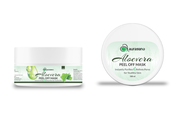 Auragano Aloe vera Peel off Mask - 100ml - Image 4