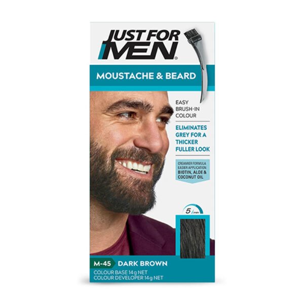 Just For Men - Mustache & Beard Color M-45 Dark Brown