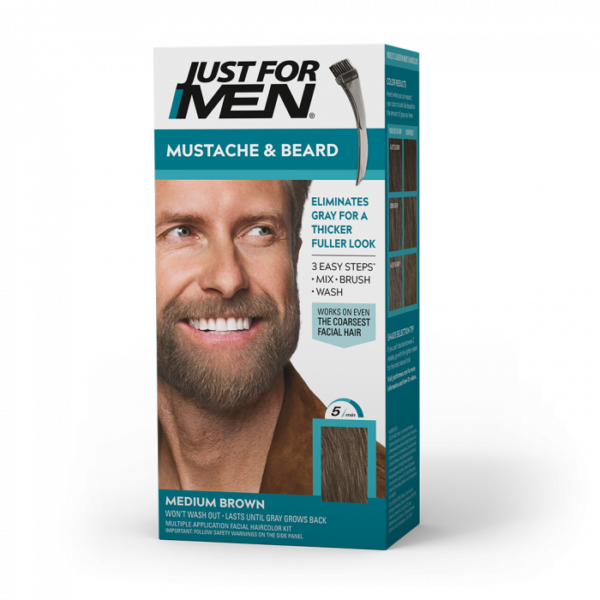 Just For Men - Mustache & Beard Color M-35 Medium Brown