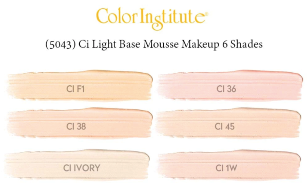 Color Institute Light Base Mousse Makeup - Shade CI 45 - Image 3