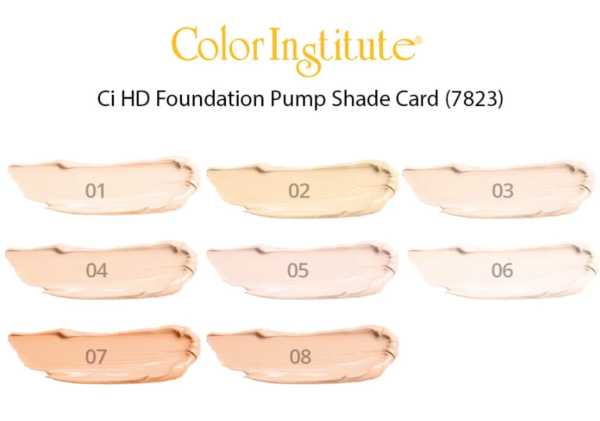 Color Institute HD Studio Foundation Pump - Shade No 01 - Image 3