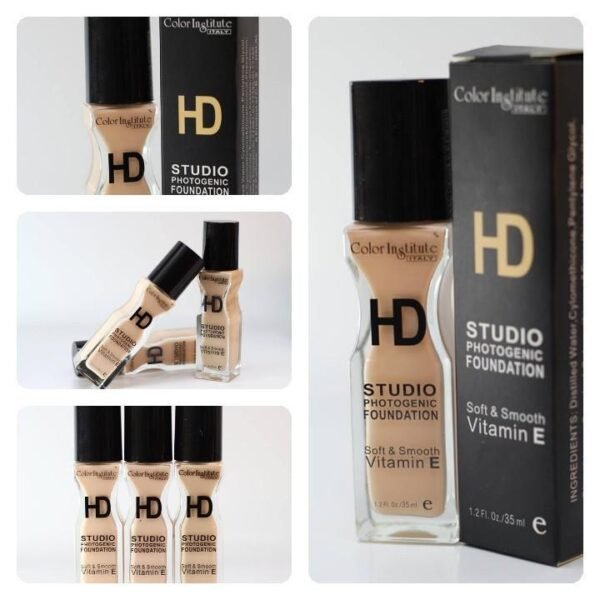 Color Institute HD Studio Foundation Pump - 8 Beautiful Shades