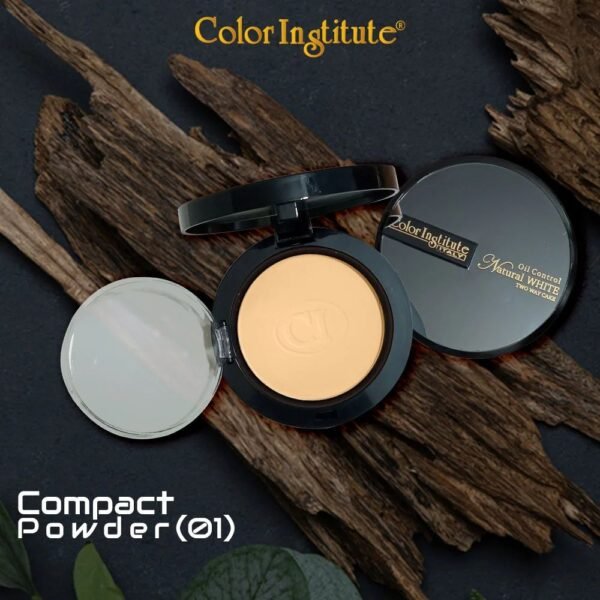 Color Institute Natural Two Way Cake Face Powder - 6 Beautiful Shades