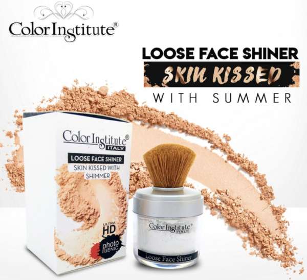 Color Institute Loose Face Shimmer Powder - 10 Beautiful Shades