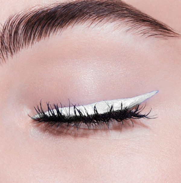 Glamorous Face Waterproof Gel Eyeliner + Liner Brush -- Shade White - Image 2