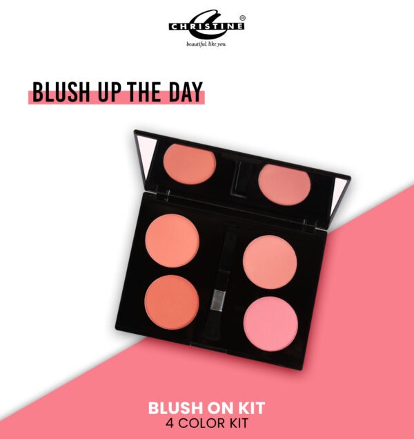 Christine Matte 4 Color Blush On Kit – Group 003