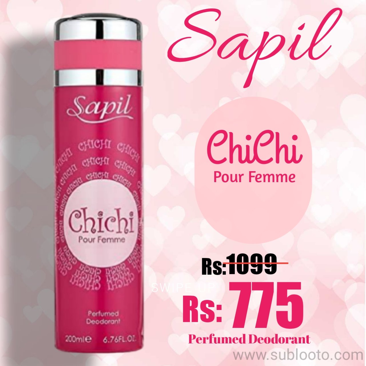 Sapil chichi body discount spray