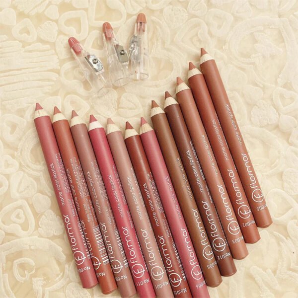 Flormar Matte Lip Pencils Pack of 12