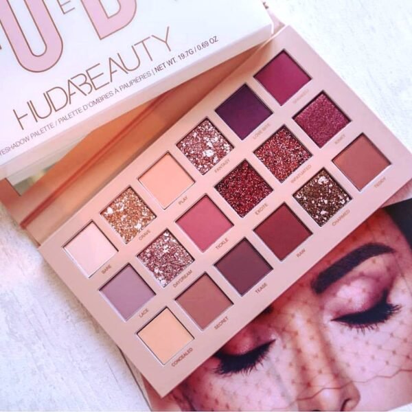 Huda Beauty Nude 18 Multi Color Eyeshadow Palette - Image 2