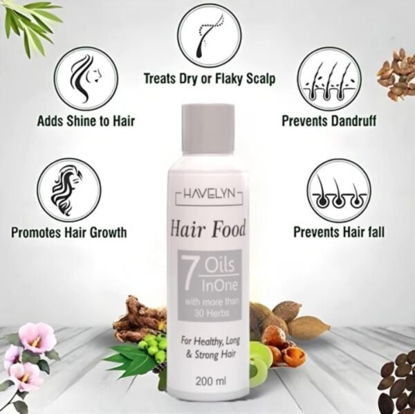 Havelyn 7 in 1 Hair Food Oil For Hair Nourishing Moisture - 200ml