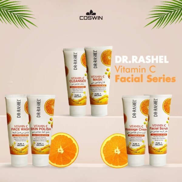 DR. RASHEL Vitamin C Facial Series Kit (200ml/Tube) - Image 2