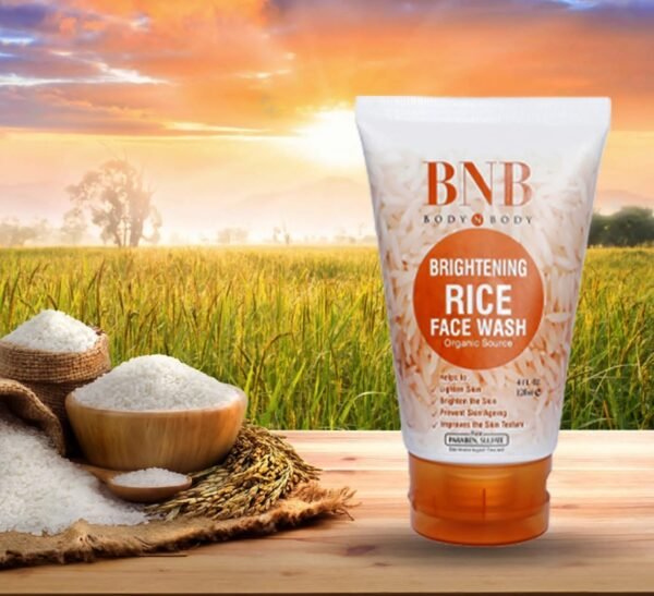 BNB Brightening Rice Face Wash - (120ml)